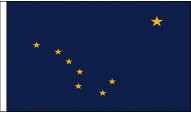 Alaska Table Flags